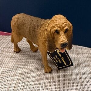 Bloodhound Dog Figurine
